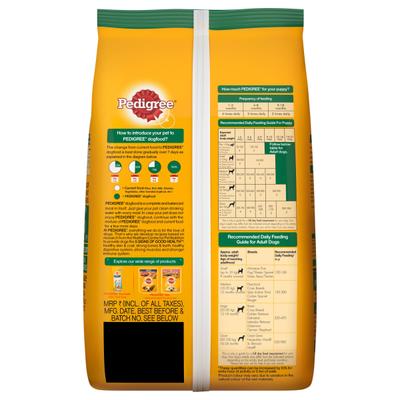 Pedigree Puppy & Adult Dog Food - 100% Vegetarian 1 kg - Petfood