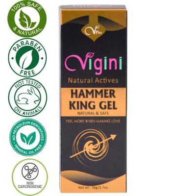 Vigini Hammer King Lubricant Gel - Men 50 gm - Intimate Cream/Gel