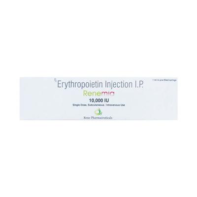RENEMIA 10000iu Prefilled Syringe(Pfs) 1's - Haematopoiesis-Hae