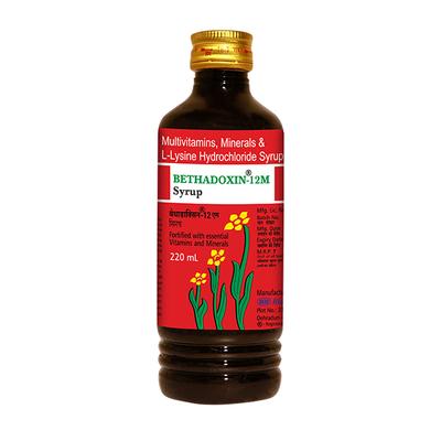 Bethadoxin 12M Syrup 220ml - Supplements-Sup