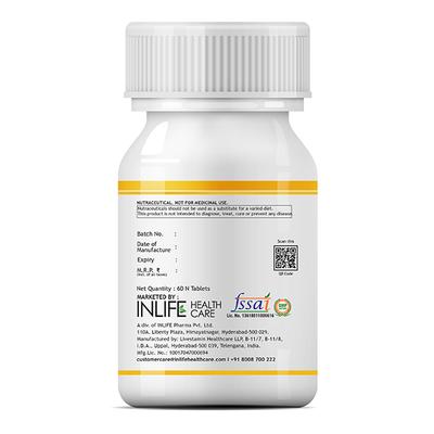 INLIFE Glucosamine MSM Calcium Vitamin D3 Tablets 60's - Multi-Vitamins