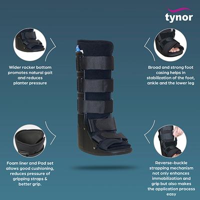 Tynor Walker Boot (XL) (D 32) - Knee/Leg Supports