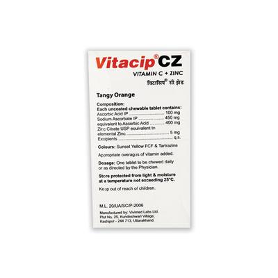 VITACIP CZ Chewable Tablet 15's - Supplements-Vam
