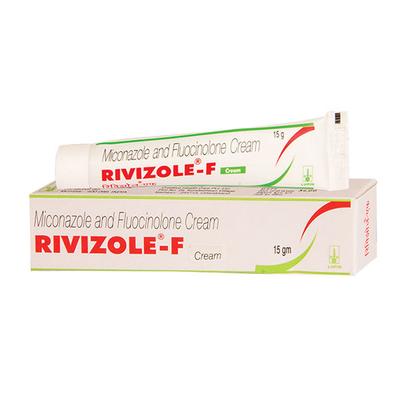 Rivizole F Ointment 15gm - Fungal Infections-Taa