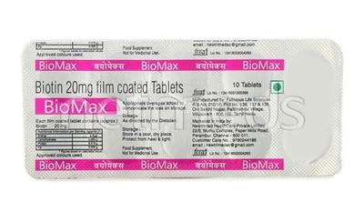 Biomax 20mg Tablet 10'S - Supplements-Vbc