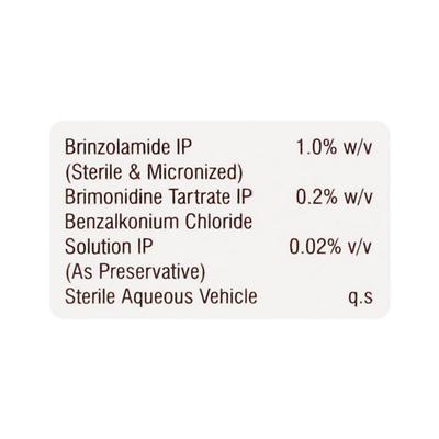 BRINZEMIC B Eye Drops 5ml - Glaucoma-Ant