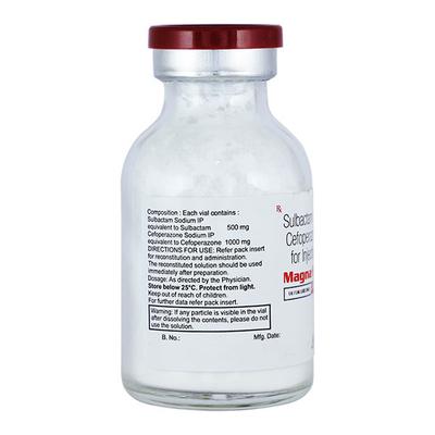 MAGNA SB 1.5gm Injection 1's - Bacterial Infections-Cep