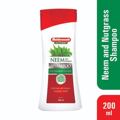 Baidyanath Neem and Nutgrass Shampoo 200 ml - Personal Care (Ayush)
