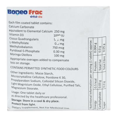 BONEO FRAC Tablet 10's - Supplements-Vam