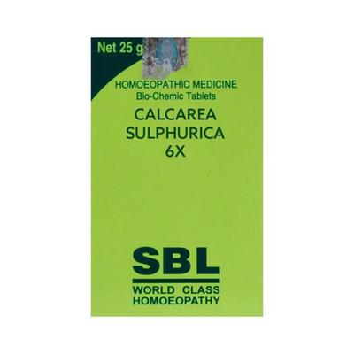 Hapdco Calcarea Sulphurica 6X Tablet 25 gm - Bio-Chemic