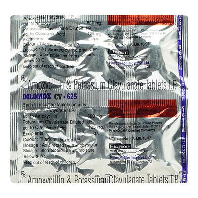 DILOMOX CV 625 Tablet 6's - Bacterial Infections-Pen