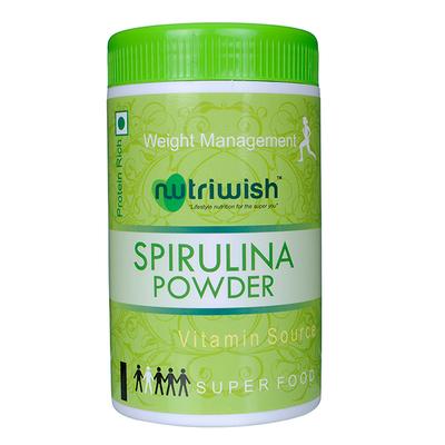 Nutriwish Spirulina Powder 100 gm - Herbal Dietary Supplement