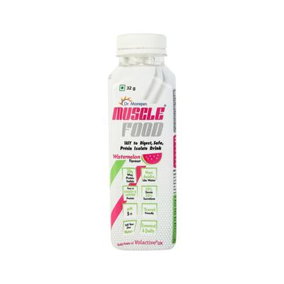 Dr. Morepen Muscle Food Protein Drink - Watermelon 32 gm - Protein Drink