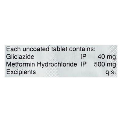 INSUZIDE M 40 Tablet 10's - Diabetes-Ant