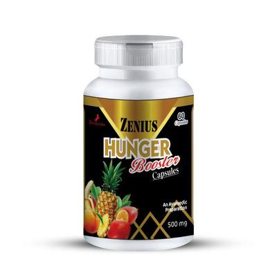Zenius Hunger Booster 500 mg Capsule 60's - Speciality Medicines