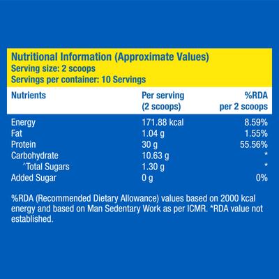 Fast&Up Plant Protein Powder - Vanilla Cupcake Flavour 420 gm - Whey Proteins
