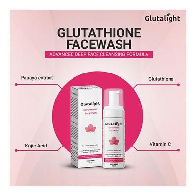 Glutalight Glutathione Deep Cleansing Foaming Face Wash 60 ml Online at Discounted Price