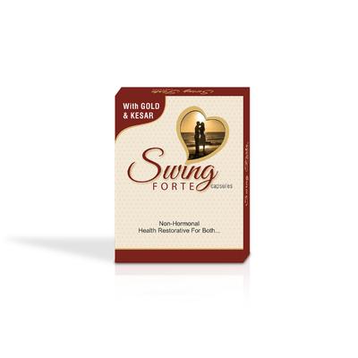 Shree Dhanwantri Herbals Naturals Swing Forte with Gold & Kesar Capsule 50's - Speciality Medicines