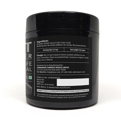 iAYUR Shilajit Extract Powder 100 gm - Herbal Dietary Supplement