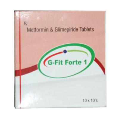 G FIT FORTE 1mg Tablet 10's - Diabetes-Ant