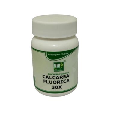 Bio-India's Biochemic Tablet - Calcarea Fluorica 30X 25 gm - Bio-Chemic