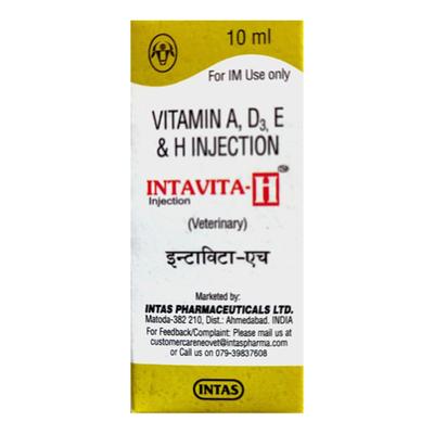 INTAVITA H (VET) Injection 10ml - Veterinary-Pharma