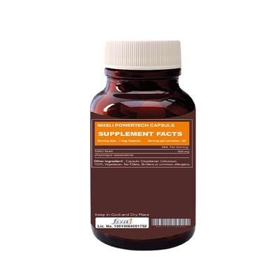Cipzer Musli Powertech Dietary Supplement Capsule 60's - Sexual Healthcare
