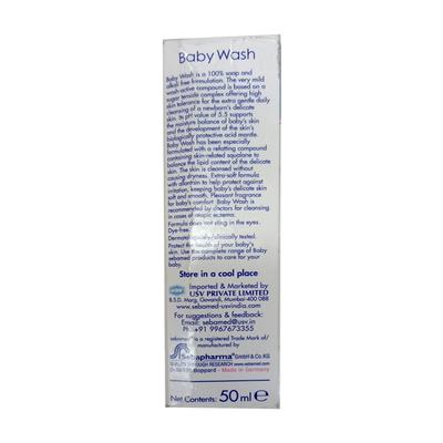 SEBAMED EXTRA SOFT BABY WASH 50ML - Baby Body Wash