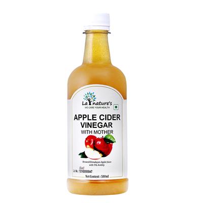 La nature's Apple Cider Vinegar - With Mother 500 ml - Health Products