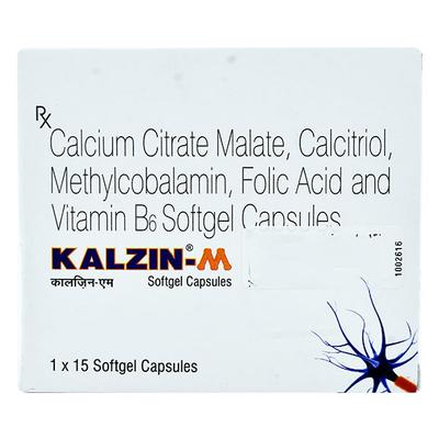 KALZIN M Softgel Capsule 15's - Supplements-Vam