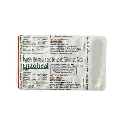 Enzoheal Tablet 10'S - Pain relief-Ant