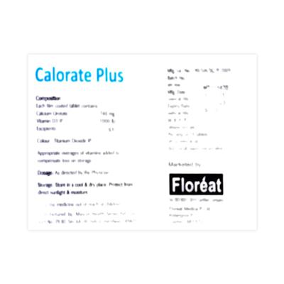 Calorate Plus Tablet 10'S - Supplements-Vam