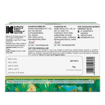 Kapiva Get Slim Mix Powder 150 gm - Weight Loss