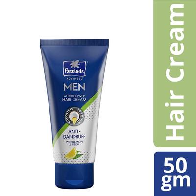 Parachute Advansed Men After Shower Anti-Dandruff Cream - Lemon & Neem 50 gm - Hair Creams