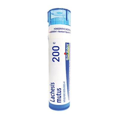 Boiron Lachesis Mutus 200C Multi Dose PELLETS 4 GM - Triturations (Homeo Tablets)
