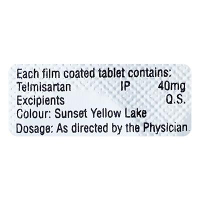 TELPAX 40mg Tablet 10's - Hypertension-Ang