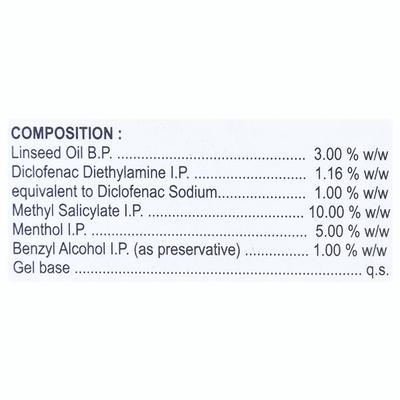 JUSGO Gel 15gm - Pain relief-Nsa