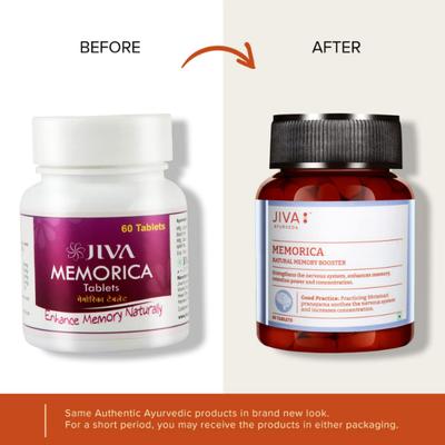 Jiva Ayurveda Memorica Tablets 60's - Speciality Medicines