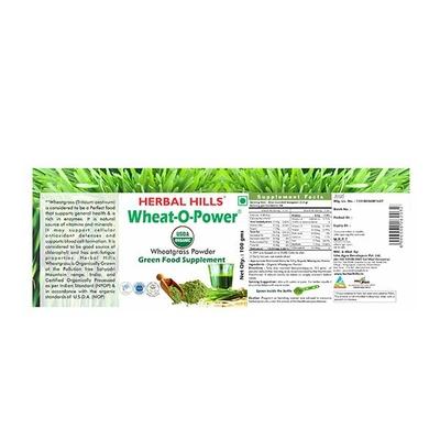 Herbal Hills Wheat-O-Power Powder 100 gm - Diabetes Care (Ayush)