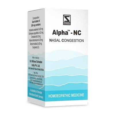 Dr. Willmar Schwabe Alpha - Nasal Congestion Tablet 20 gm - Speciality Medicine