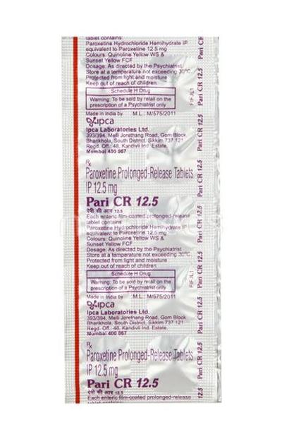 Pari CR 12.5mg Tablet 10'S