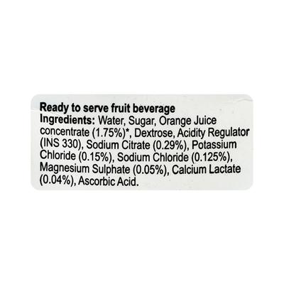 Walyte Energy Orange Liquid 200ml - Supplements-Ele