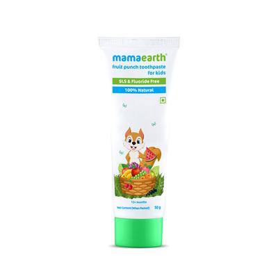 Mamaearth Fruit Punch Kids Toothpaste 50 gm - Baby Oral Care