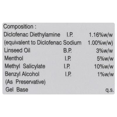 X FLAM Gel Gel(Topical) 30gm - Pain relief-Nsa