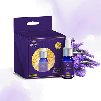 Khadi Veda Organic Aromatic Essential Oil - Lavender 10 ml - Essential Oils