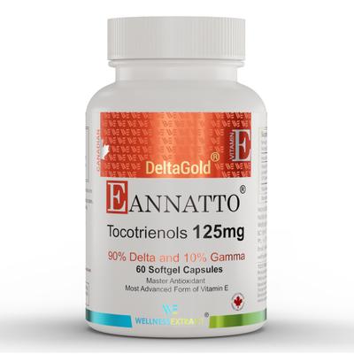 Asterveda Delta Gold Eannatto 125 mg Tocotrienols Softgel Capsule 60's - Multi-Vitamins
