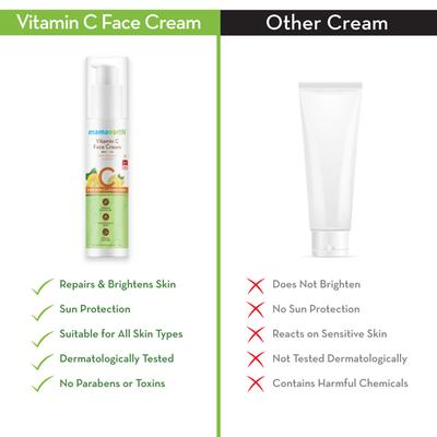 Mamaearth Face Cream - Vitamin C 50 gm - Face Creams