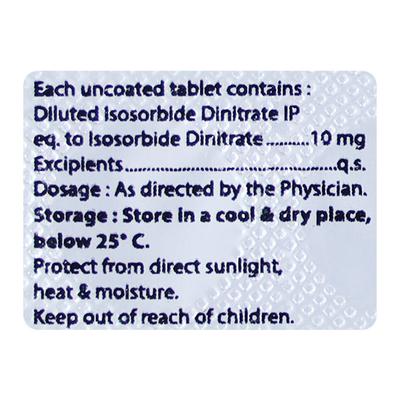 ISMOTAG 10mg Tablet 10's - Angina