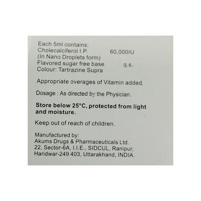 CATCH D3 NANO SUGAR FREE Oral Solution 5ml - Supplements-Vit
