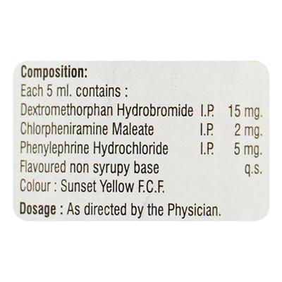 Cozymin DX Sugar Free For Dry Raspy Cough Syrup 100ml - Cough And Cold-Cou